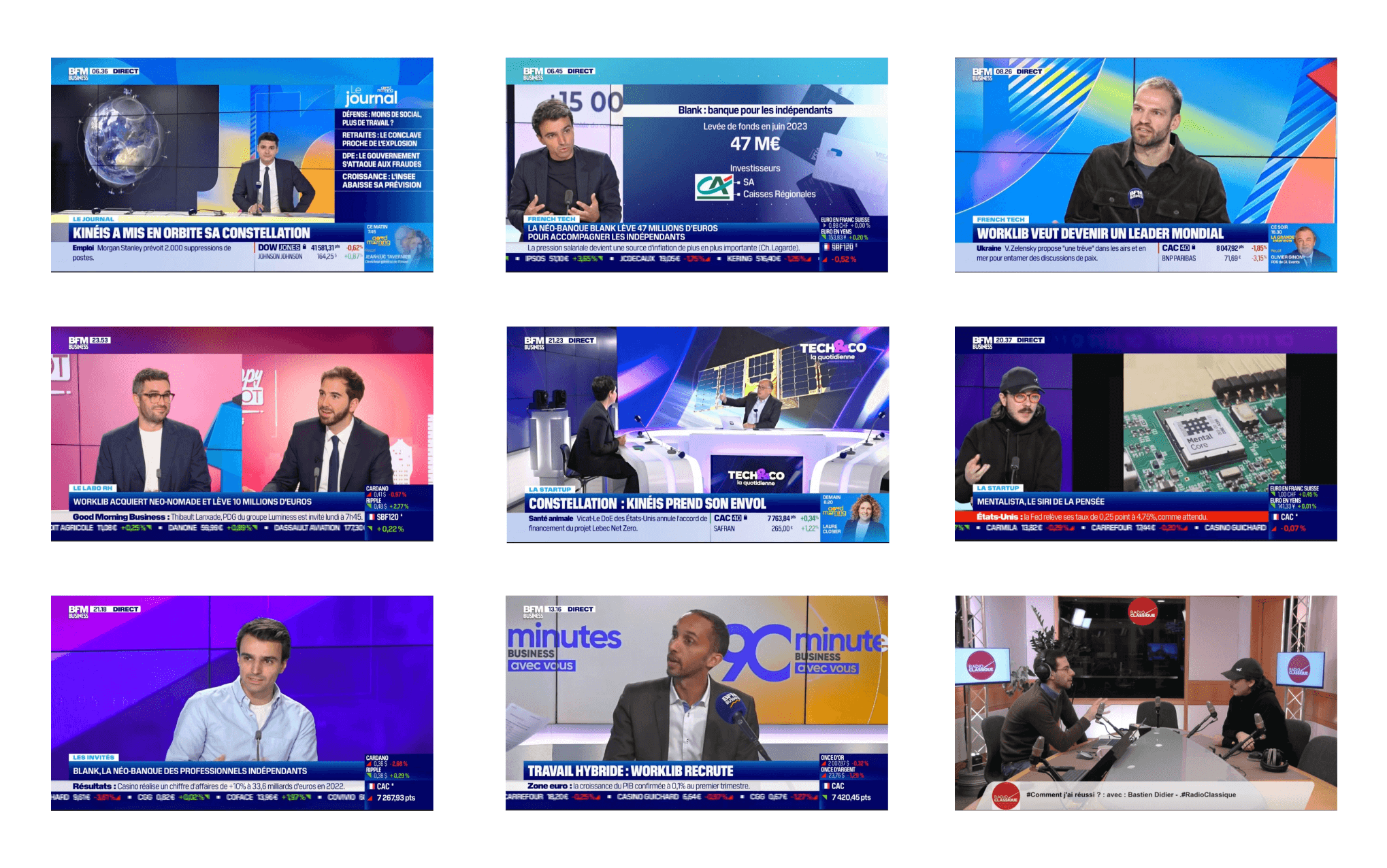 retombées presse médias startups